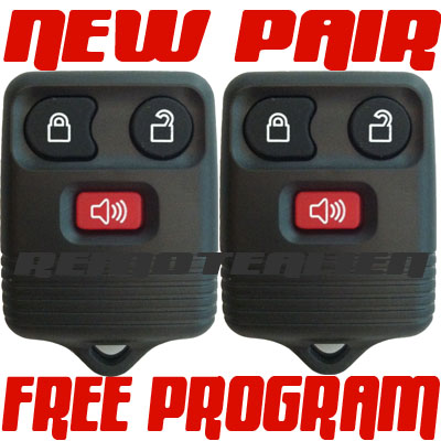   FORD KEYLESS ENTRY REMOTE KEY FOB TRANSMITTER ALARM CLICKER  